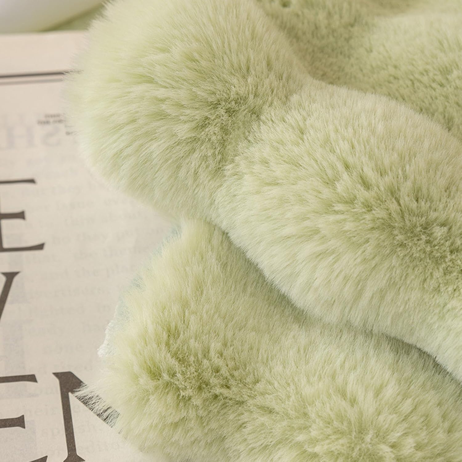 Cosy Plush Solid Colour Non-Slip Couch Cover, Funny Couch Cover, Soothing Home Sofa Covers, Fluffy Thick Plush Sofa Cushion (Grey, 43.3in*70.9in)
