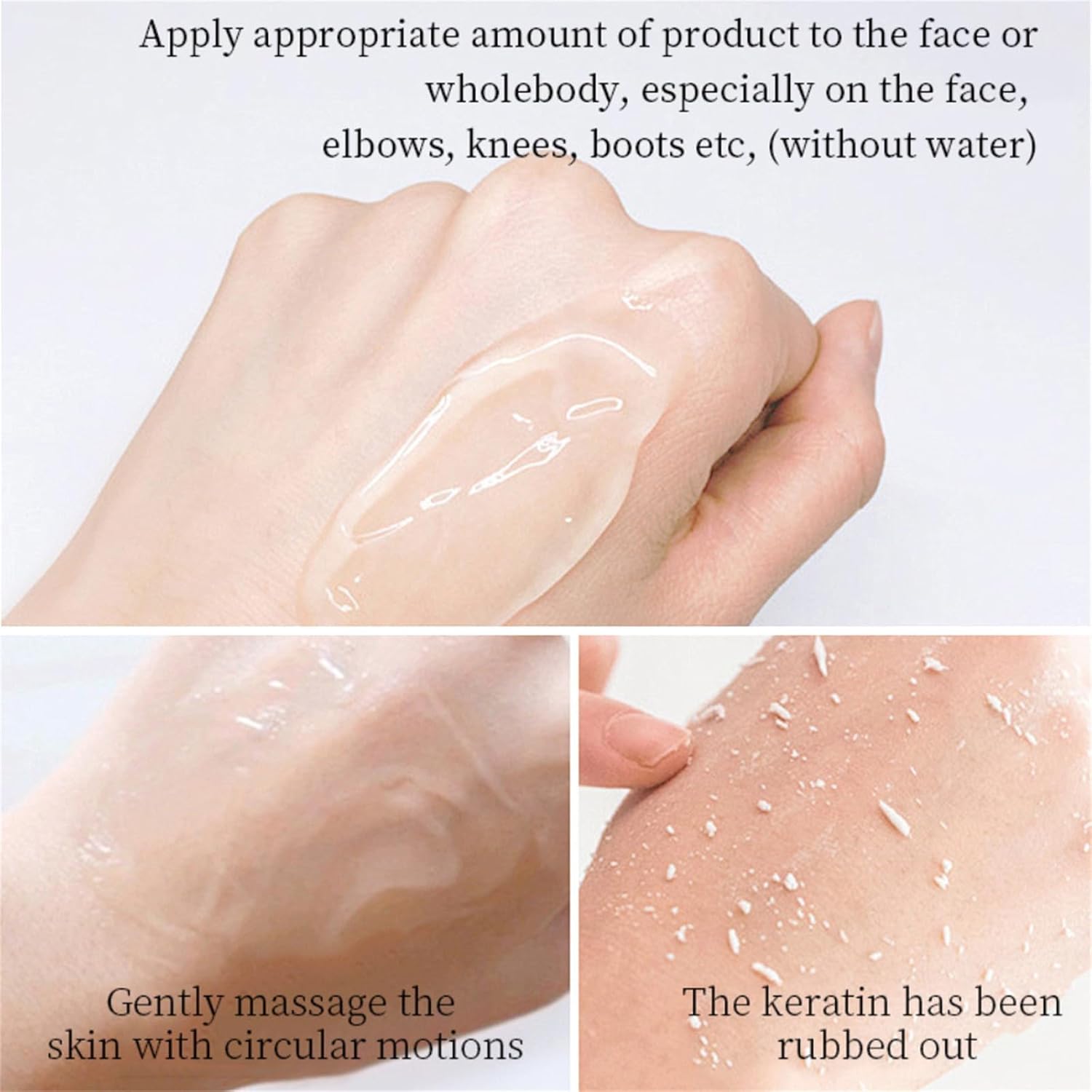 Purifying Exfoliating Gel, Purifying Enzymes Exfoliating Gel, Face Scrub, Gentle Facial Exfoliator Cleanser for All Skin Types (Pink)